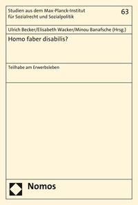 Vorderes Coverbild Homo faber disabilis?