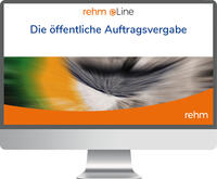 Vorderes Coverbild Die öffentliche Auftragsvergabe online
