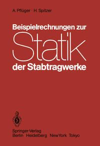Vorderes Coverbild Beispielrechnungen zur Statik der Stabtragwerke