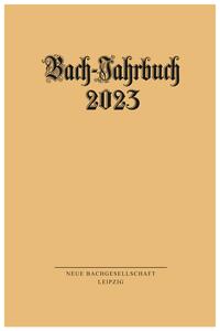 Vorderes Coverbild Bach-Jahrbuch 2023