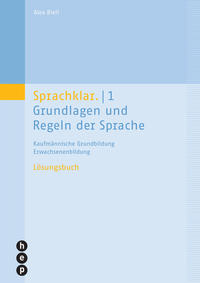 Vorderes Coverbild Sprachklar. 1 | Lösungen