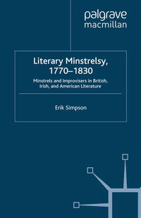 Vorderes Coverbild Literary Minstrelsy, 1770-1830