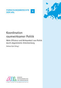 Vorderes Coverbild Koordination raumwirksamer Politik