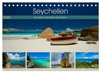 Vorderes Coverbild Seychellen - Ein letztes Paradies auf Erden (Tischkalender 2025 DIN A5 quer), CALVENDO Monatskalender