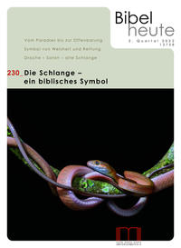 Vorderes Coverbild Bibel heute / Die Schlange
