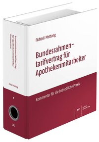 Vorderes Coverbild Bundesrahmentarifvertrag für Apothekenmitarbeiter