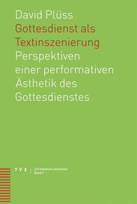 Vorderes Coverbild Gottesdienst als Textinszenierung