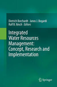 Vorderes Coverbild Integrated Water Resources Management: Concept, Research and Implementation