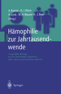 Vorderes Coverbild Hämophilie zur Jahrtausendwende
