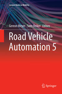 Vorderes Coverbild Road Vehicle Automation 5