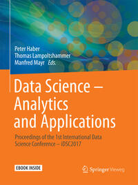 Vorderes Coverbild Data Science – Analytics and Applications