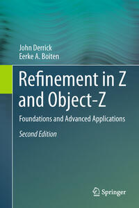 Vorderes Coverbild Refinement in Z and Object-Z