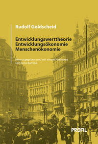 Vorderes Coverbild Entwicklungswerttheorie, Entwicklungsökonomie, Menschenökonomie