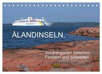 Vorderes Coverbild Ålandinseln. Schärengarten zwischen Finnland und Schweden (Tischkalender 2025 DIN A5 quer), CALVENDO Monatskalender