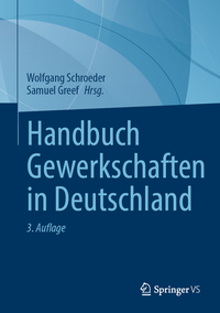 Vorderes Coverbild Handbuch Gewerkschaften in Deutschland