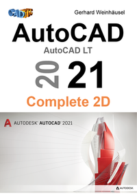 Vorderes Coverbild AutoCAD 2021 Complete 2D
