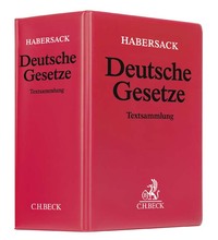 Vorderes Coverbild Deutsche Gesetze Hauptordner 100 mm