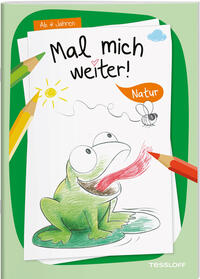 Vorderes Coverbild Mal mich weiter. Natur