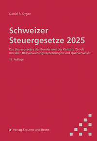 Vorderes Coverbild Schweizer Steuergesetze 2025