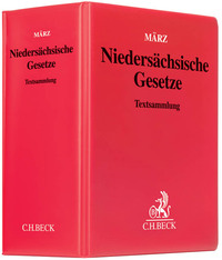 Vorderes Coverbild Niedersächsische Gesetze