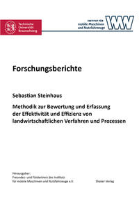 Vorderes Coverbild Methodik zur Bewertung und Erfassung der Effektivität und Effizienz von landwirtschaftlichen Verfahren und Prozessen