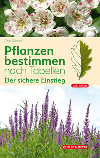 Vorderes Coverbild Pflanzen bestimmen nach Tabellen