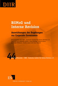 Vorderes Coverbild BilMoG und Interne Revision
