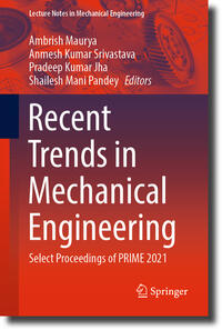 Vorderes Coverbild Recent Trends in Mechanical Engineering