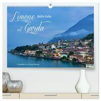 Vorderes Coverbild Limone sul Garda - Bella Italia (hochwertiger Premium Wandkalender 2025 DIN A2 quer), Kunstdruck in Hochglanz
