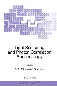Vorderes Coverbild Light Scattering and Photon Correlation Spectroscopy