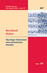 Vorderes Coverbild Max Reger Dokumente eines ästhetischen Wandels