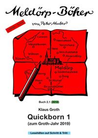 Vorderes Coverbild Quickborn 1