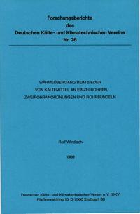 Vorderes Coverbild Wärmeübergang beim Sieden von Kältemittel an Einzelrohren, Zweirohranordnungen und Rohrbündeln