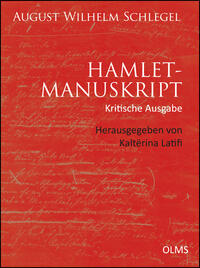 Vorderes Coverbild Hamlet-Manuskript (Kritische Ausgabe)