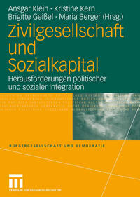 Vorderes Coverbild Zivilgesellschaft und Sozialkapital