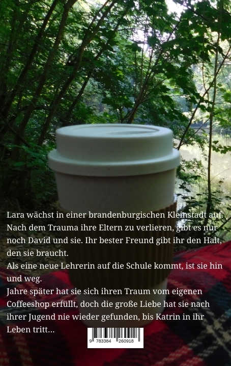 Rückseitencover Kaffee mit Lara