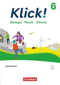 Vorderes Coverbild Klick! - Fächerübergreifendes Lehrwerk für Lernende mit Förderbedarf - Biologie, Physik, Chemie - ab 2024 - 6. Schuljahr