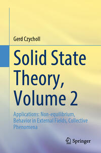 Vorderes Coverbild Solid State Theory, Volume 2