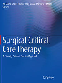 Vorderes Coverbild Surgical Critical Care Therapy