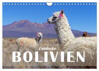 Vorderes Coverbild Entdecke Bolivien (Wandkalender 2025 DIN A4 quer), CALVENDO Monatskalender