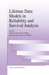 Vorderes Coverbild Lifetime Data: Models in Reliability and Survival Analysis
