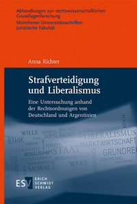 Vorderes Coverbild Strafverteidigung und Liberalismus