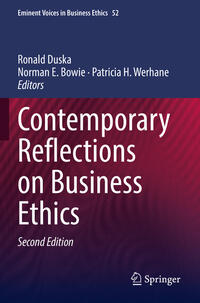 Vorderes Coverbild Contemporary Reflections on Business Ethics
