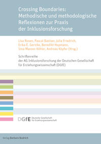 Vorderes Coverbild Crossing Boundaries: Methodische und methodologische Reflexionen zur Praxis der Inklusionsforschung