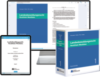 Vorderes Coverbild Landesbesoldungsrecht Nordrhein-Westfalen – Print + Digital