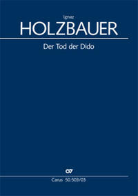 Vorderes Coverbild Tod der Dido (Klavierauszug)
