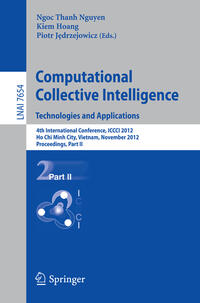 Vorderes Coverbild Computational Collective Intelligence. Technologies and Applications