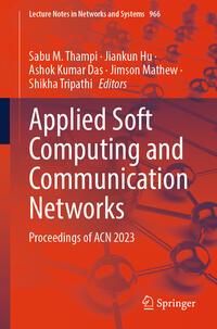 Vorderes Coverbild Applied Soft Computing and Communication Networks