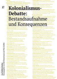 Vorderes Coverbild Kolonialismus-Debatte: Bestandsaufnahme und Konsequenzen