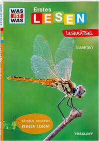 Vorderes Coverbild WAS IST WAS Erstes Lesen. Leserätsel Insekten